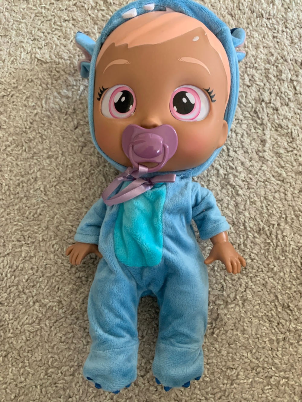 Cry Babies Disney Stitch Doll 9"